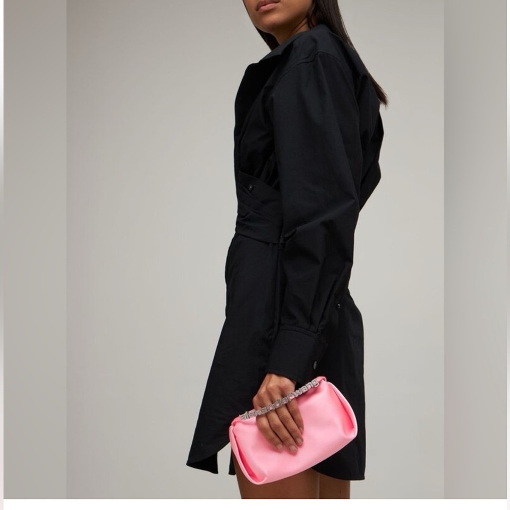 Alexander Wang Marquess Micro Bag in bubblegum pink